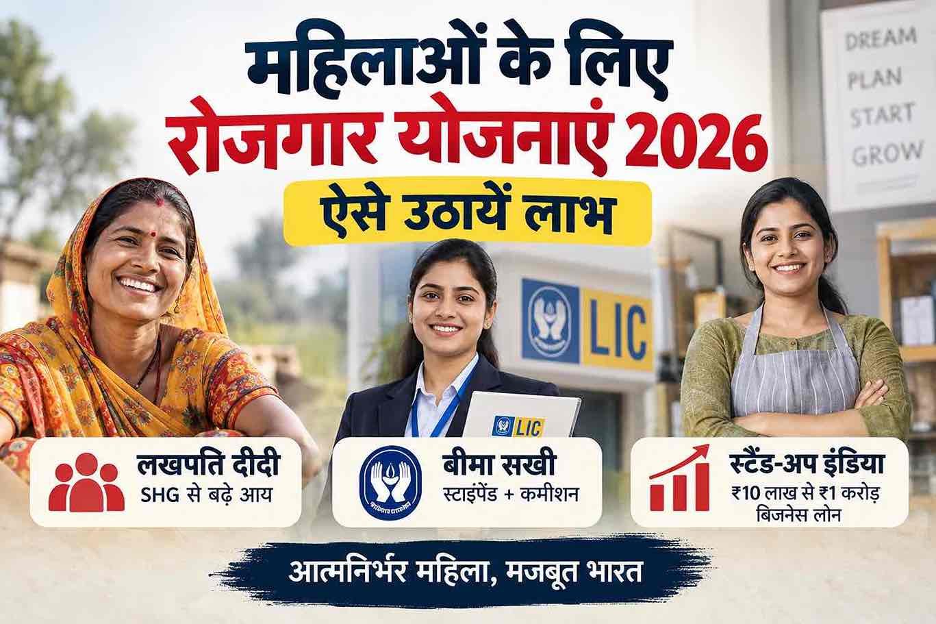 महिलाओं के लिए रोजगार योजना